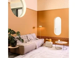 ORAC DECOR W113 MODERN COBBLE 3D Wandpaneel Zierelement 2 m 200 cm x 2,2 cm x 25 cm Weiß