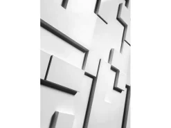 ORAC DECOR W103 MODERN CUBI 3D Wandpaneel Zierlement, 33,3 cm x 33,3 cm x 2,5 cm Weiß