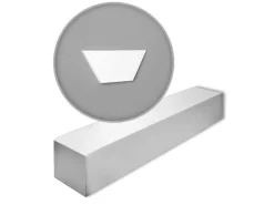 ORAC DECOR W101 MODERN 3D Wandpaneele 1 Karton Set 10 Zierelemente 0,39 m2 Weiß