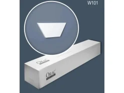 ORAC DECOR W101 MODERN 3D Wandpaneele 1 Karton Set 10 Zierelemente 0,39 m2 Weiß