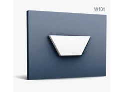 ORAC DECOR W101 MODERN 3D Wandpaneele 1 Karton Set 10 Zierelemente 0,39 m2 Weiß