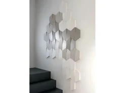 ORAC DECOR W101 MODERN 3D Wandpaneele 1 Karton Set 10 Zierelemente 0,39 m2 Weiß