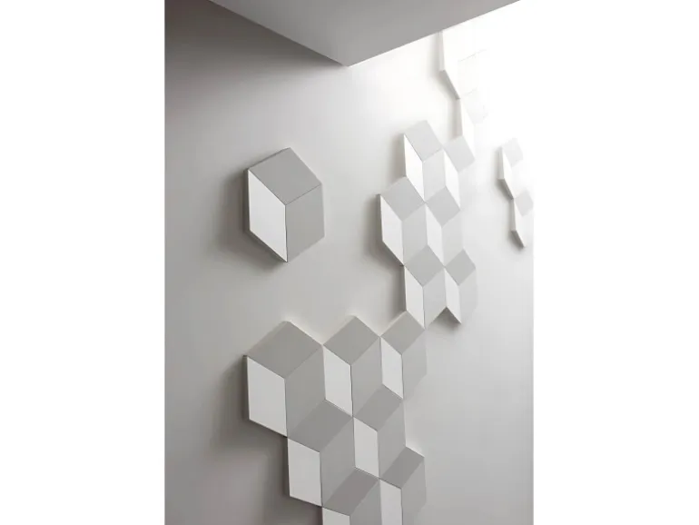 ORAC DECOR W100 MODERN 3D Wandpaneele 1 Karton Set 18 Zierelemente 0,7 m2 Weiß