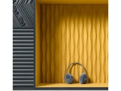 ORAC DECOR W112 MODERN RIDGE 3D Wandpaneel Zierelement 2 m 200 cm x 2 cm x 25 cm Weiß