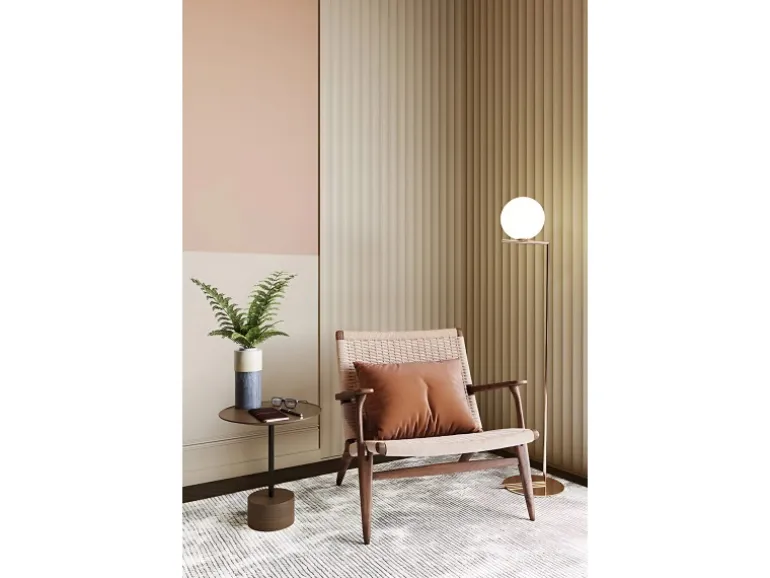 ORAC DECOR W114 MODERN VALLEY XL 3D Wandpaneel Zierlement 2 m 200 cm x 1,5 cm x 25,0 cm Weiß