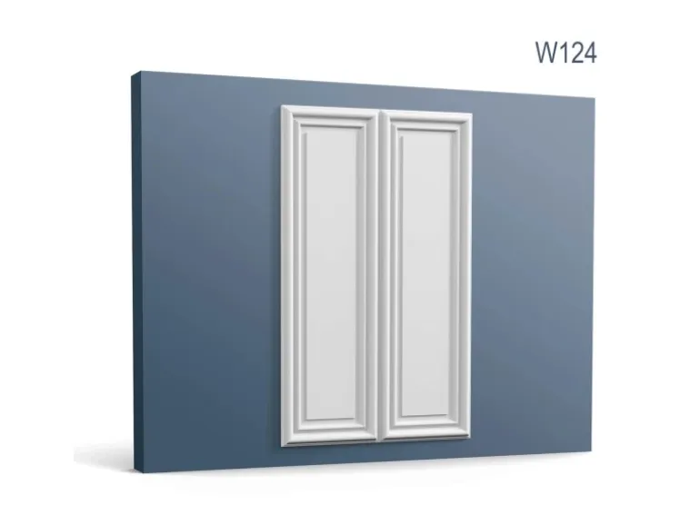 ORAC DECOR W124-Box BURLINGTON 3D Wandpaneele 1 Karton mit 3 Paneelen 2,4 m2 Weiß