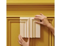 ORAC DECOR W124-Box BURLINGTON 3D Wandpaneele 1 Karton mit 3 Paneelen 2,4 m2 Weiß