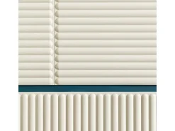 ORAC DECOR W214-Box HILL BEAD XL 3D Wandpaneele 1 Karton Set mit 5 Paneelen 10 m Weiß