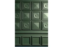 ORAC DECOR W120-Box LUXXUS 3D Wandpaneel 1 Karton Set mit 4 Dekoelementen 3 m2 Weiß