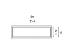 ORAC DECOR W120-Box LUXXUS 3D Wandpaneel 1 Karton Set mit 4 Dekoelementen 3 m2 Weiß