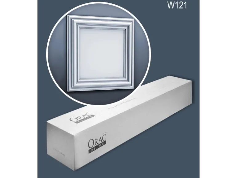 ORAC DECOR W121-Box LUXXUS 3D Wandpaneel 1 Karton Set mit 8 Dekoelementen 2 m2 Weiß
