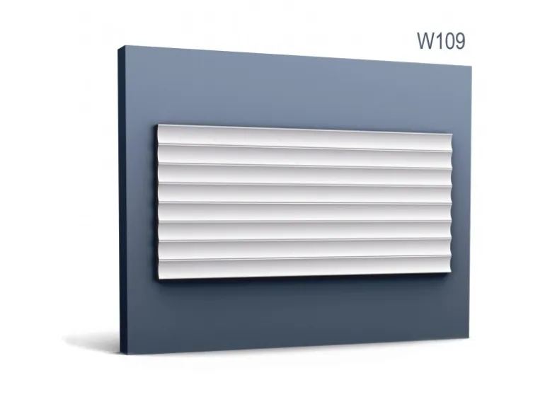 ORAC DECOR W109-Box MODERN 3D Wandpaneele 1 Karton mit 12 Zierlementen Weiß