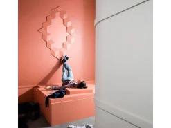 ORAC DECOR W105-Box MODERN 3D Wandpaneele 1 Karton Set mit 6 Zierlementen Weiß