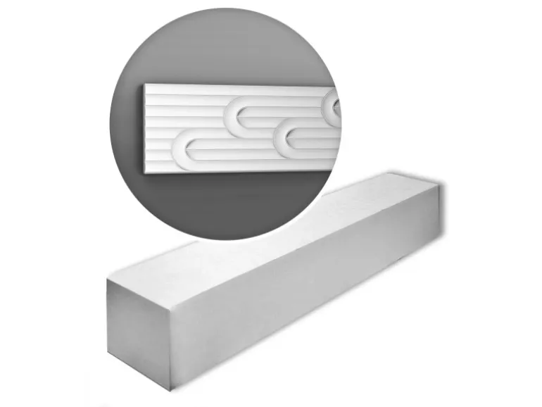 ORAC DECOR W212-Box MODERN 3D Wandpaneele 1 Karton Set 10 Zierelemente Weiß