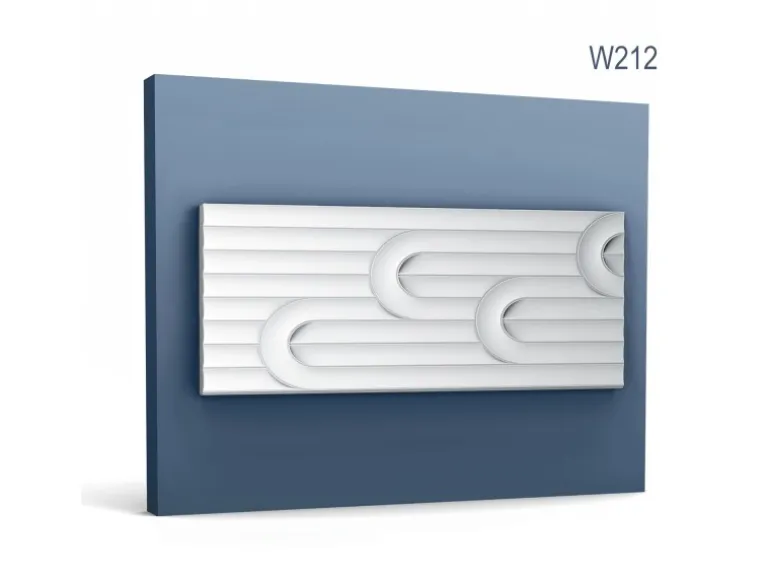 ORAC DECOR W212-Box MODERN 3D Wandpaneele 1 Karton Set 10 Zierelemente Weiß