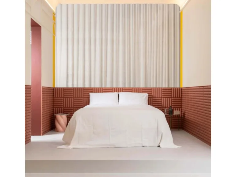 ORAC DECOR W218-Box QUILT 3D Wandpaneele 1 Karton Set mit 6 Paneelen 12 m Weiß