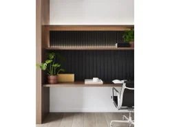 ORAC DECOR W116F MODERN BAR XL Flexibles 3D Wandpaneel Zierelement 2 m 200 cm x 2 cm x 25 cm Weiß