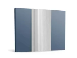 ORAC DECOR WX210-2600 3D Wandpaneel Wandvertäfelung Akustikpaneel Stuck 2,6 m 260 cm x 1,3 cm x 25,5 cm Weiß