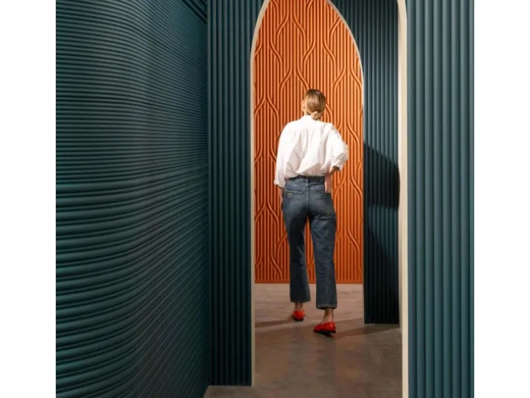 ORAC DECOR WX210-2600 3D Wandpaneel Wandvertäfelung Akustikpaneel Stuck 2,6 m 260 cm x 1,3 cm x 25,5 cm Weiß