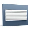 ORAC DECOR WX204 MODERN RIPPLE 3D Wandpaneel Zierelement Stuckleiste 2 m Weiß