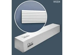 ORAC DECOR WX204-Box MODERN 3D Wandpaneele 1 Karton Set 9 Zierelemente Weiß