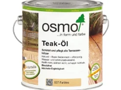 Osmo Holzöl Spezial Teak für außen seidenmatt 2,5 l