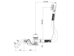Ottofond Eckwanne-Set 140 cm x 140 cm Weiß