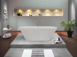 Ottofond Freistehende Badewanne Eko 150 cm x 75 cm Weiß