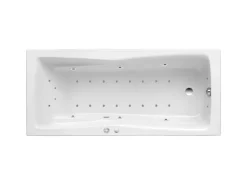 Ottofond Whirlpool Atlanta Premium 180 cm x 80 cm Weiß