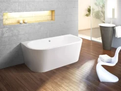 Ottofond Whirlpool Modena XS Komfort-Silentsystem 165 cm x 75 cm Weiß