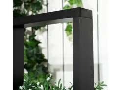 Outsunny Hochbeet Tannenholz 90L x 45B x 170H cm Schwarz