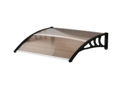 Outsunny Vordach Haustürvordach 120 x 75 cm Pultvordach Überdachung