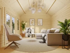 Palmako Gartenhaus Claudia 450 x 330 cm Naturbelassen FSC®