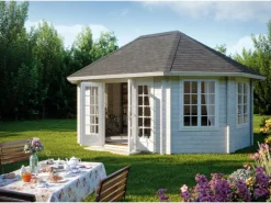 Palmako Holz-Pavillon Hanna 421/571 cm x 222 cm