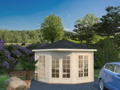 Palmako Holz-Pavillon Melanie 217 cm x 280 cm x 280 cm