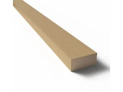 Paneel-Abschlussleiste Eiche MDF Braun 6,5 cm x 300 cm