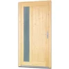 Panto Holz-Nebeneingangstür NET 511 Fichte Natur 98 cm x 200 cm Anschlag Rechts