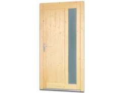 Panto Holz-Nebeneingangstür NET 511 Fichte Natur 98 cm x 200 cm Anschlag Links