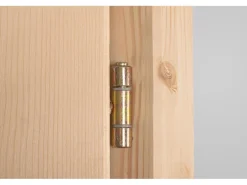 Panto Holz-Nebeneingangstür NET 511 Fichte Natur 98 cm x 200 cm Anschlag Links