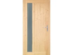 Panto Holz-Nebeneingangstür NET 510 Fichte Natur 98 x 200 cm Anschlag Rechts