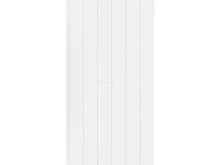 Parador Dekorpaneel Novara 125 cm x 20 cm Weiß Seidenmatt