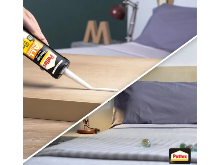 Pattex Montagekleber All Materials stark haftender Alleskleber 450 g