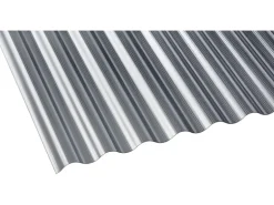 PC Wellplatte Sinus 76/18 gerillt Anthrazit 1,4 mm 4000 mm x 900 mm