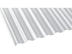 PC Wellplatte Sinus 76/18 gerillt Klar 1,4 mm 2000 mm x 900 mm