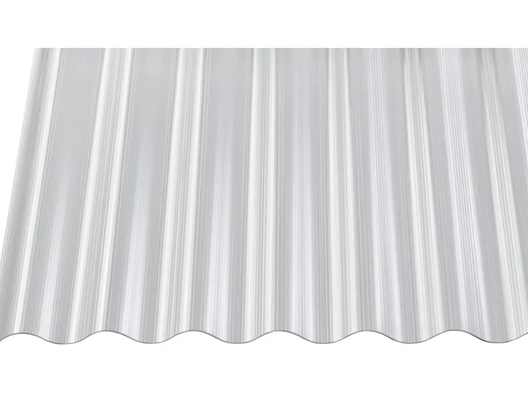 PC Wellplatte Sinus 76/18 gerillt Klar 1,4 mm 3000 mm x 900 mm