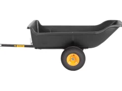 Polar Anhänger Schubkarre HD1500 T x B: 249 cm x 137 cm Schwarz