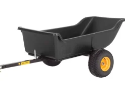 Polar Anhänger Schubkarre HD1500 T x B: 249 cm x 137 cm Schwarz