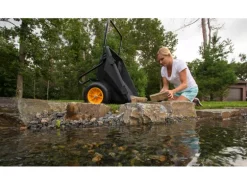 Polar Schubkarre Cub Cart T x B: 127 cm x 71 cm Schwarz