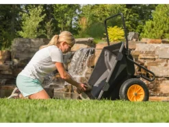 Polar Schubkarre Cub Cart T x B: 127 cm x 71 cm Schwarz