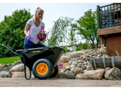 Polar Schubkarre Cub Cart T x B: 127 cm x 71 cm Schwarz